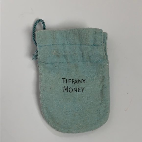 Vintage Tiffany Money bag 3.5 x 2.5 - Picture 2 of 4